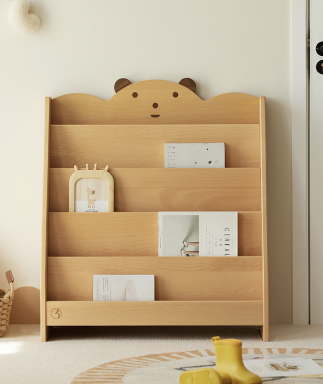 艾勒實木書架 AL-E2173