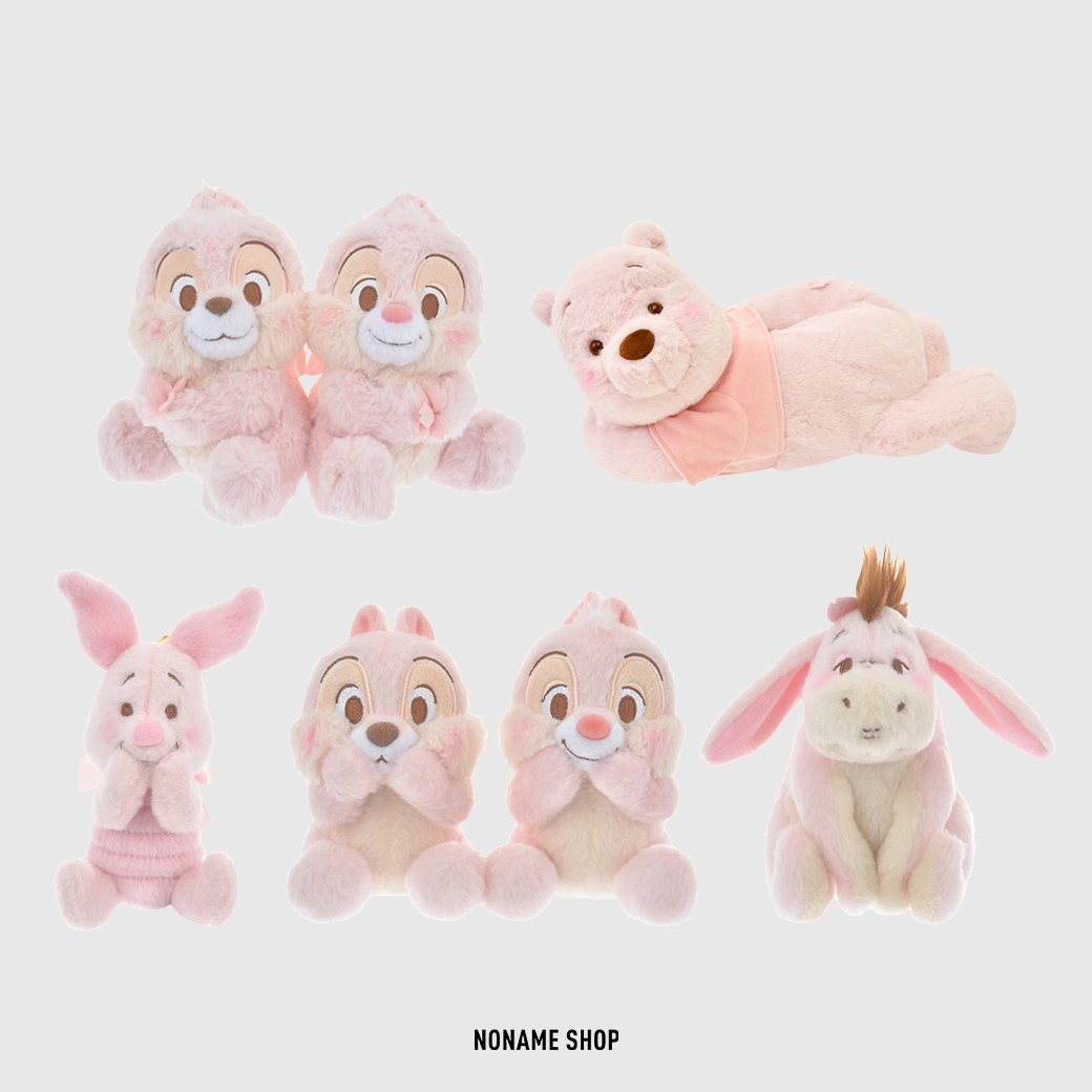 DISNEY 迪士尼 SAKURA 櫻花 限定 鑰匙圈 娃娃 衛生紙盒 粉色 五款 (日本限定)