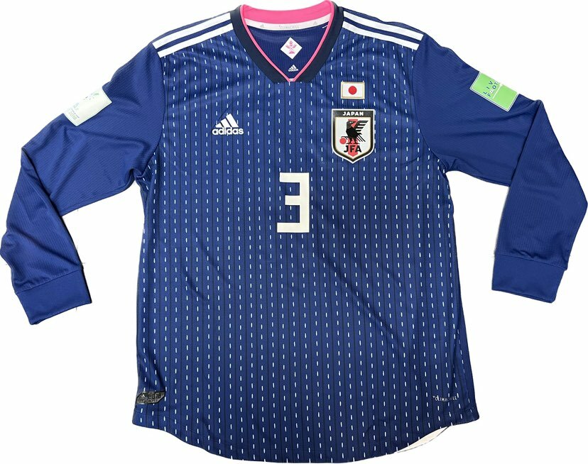 2018 日本代表女子隊 主場長袖支給球員版 #3 高平 美憂