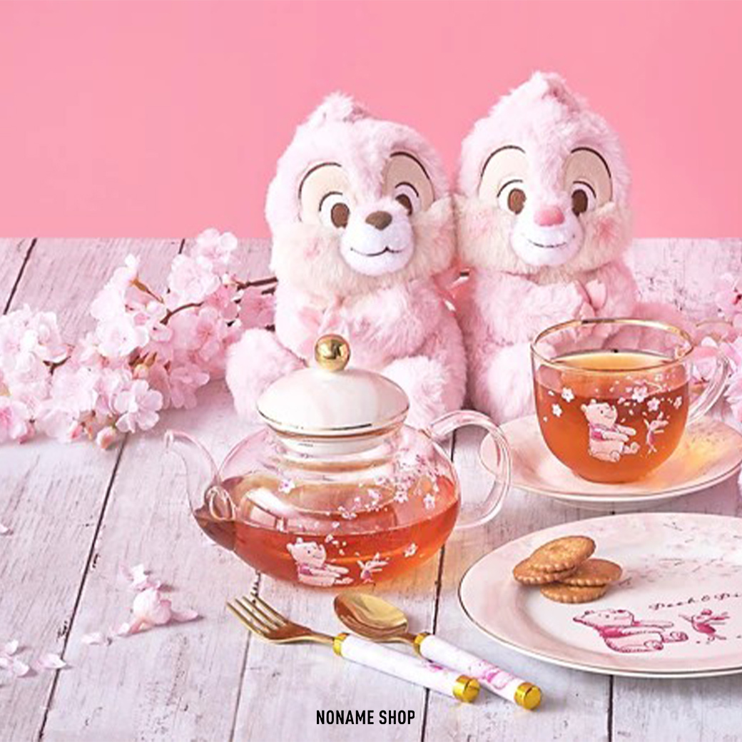 DISNEY 迪士尼 SAKURA 櫻花 限定 鑰匙圈 娃娃 衛生紙盒 粉色 五款 (日本限定)