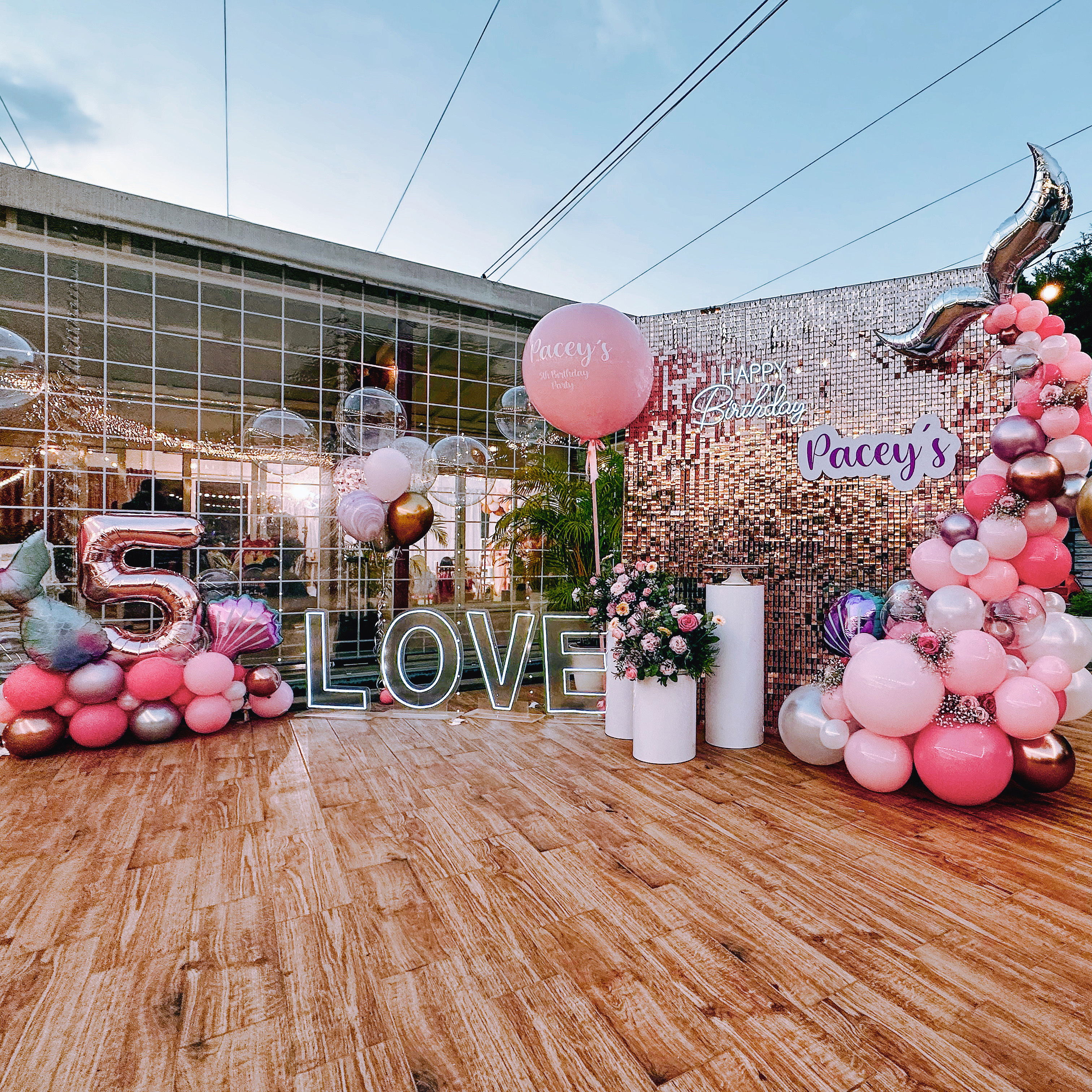 【戶外】 生日驚喜．童話風美人魚