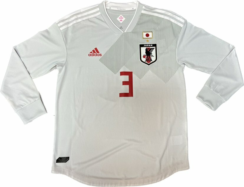 2018 日本代表女子隊 作客長袖支給球員版 #3 鮫島彩