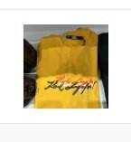 [S] KARL LAGERFELD TRIPLE LOGO SIGNATURE TSHIRT,GOLD FINCH, 23SM1703-735 [FINAL SALE] (SKL497)