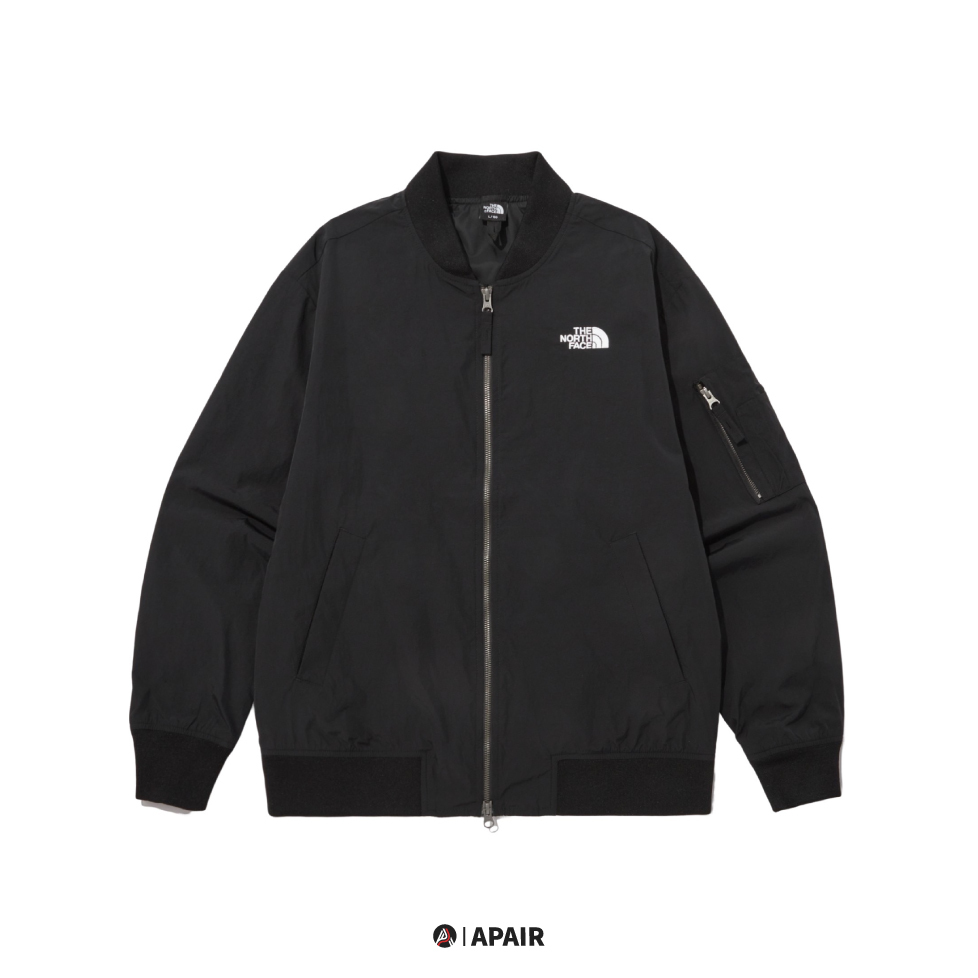 【APAIR】預購 The North Face ALL-ROUND BOMBER 防水飛行外套 純黑 NJ3BP02A /灰 NJ3BP02B