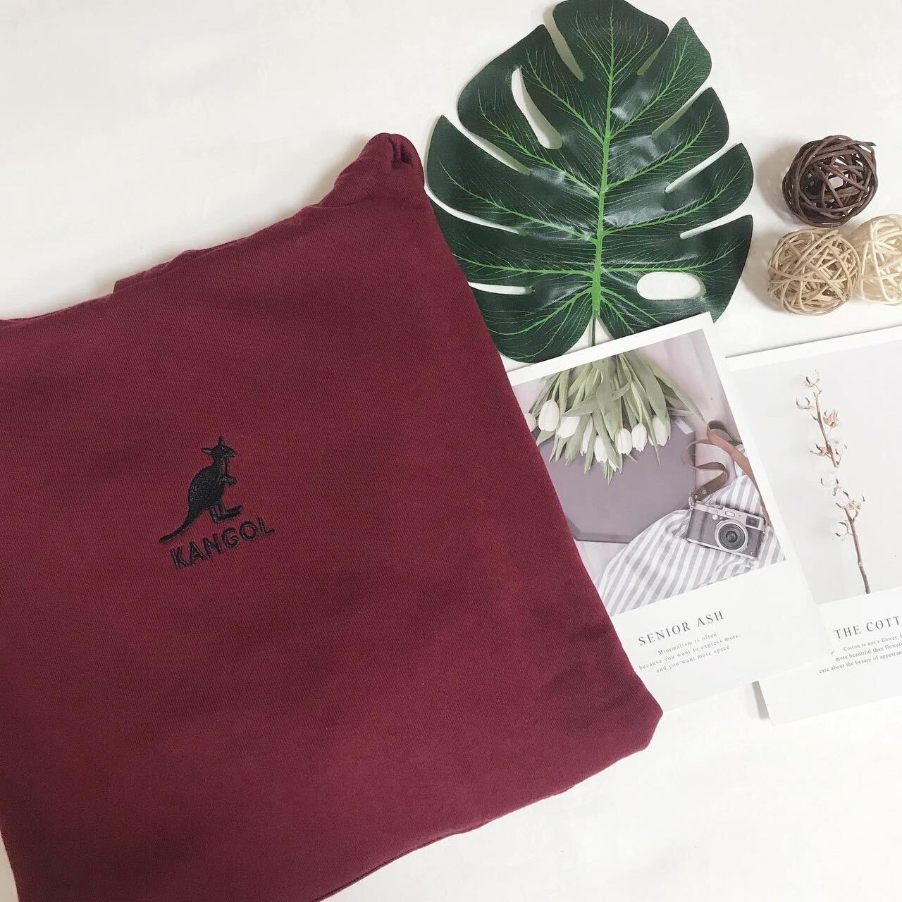 🇯🇵日本代購 KANGOL MIDDLE LOGO HOODIES