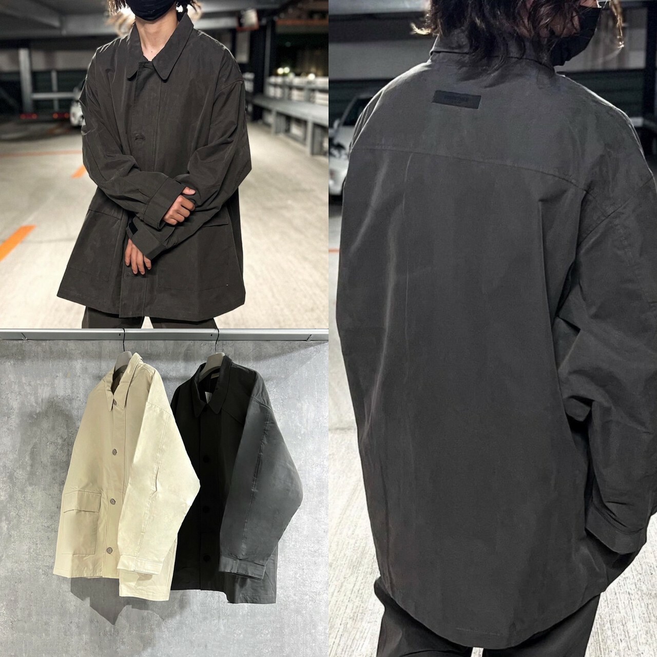 低於原價 FOG Essentials Barn Jacket 質感面料外標Logo夾克 外套