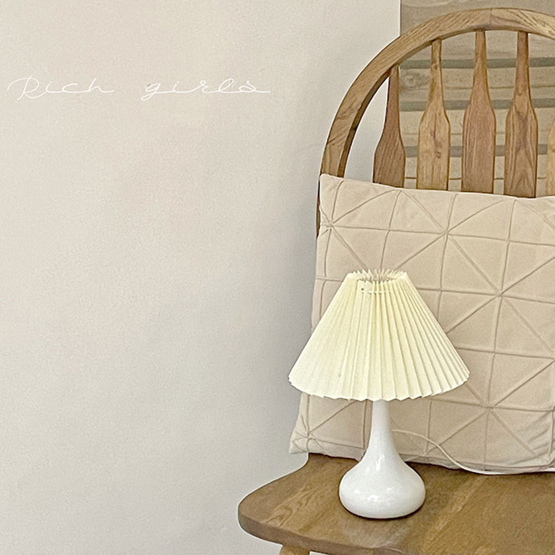 《1611》美式氛圍感百褶檯燈