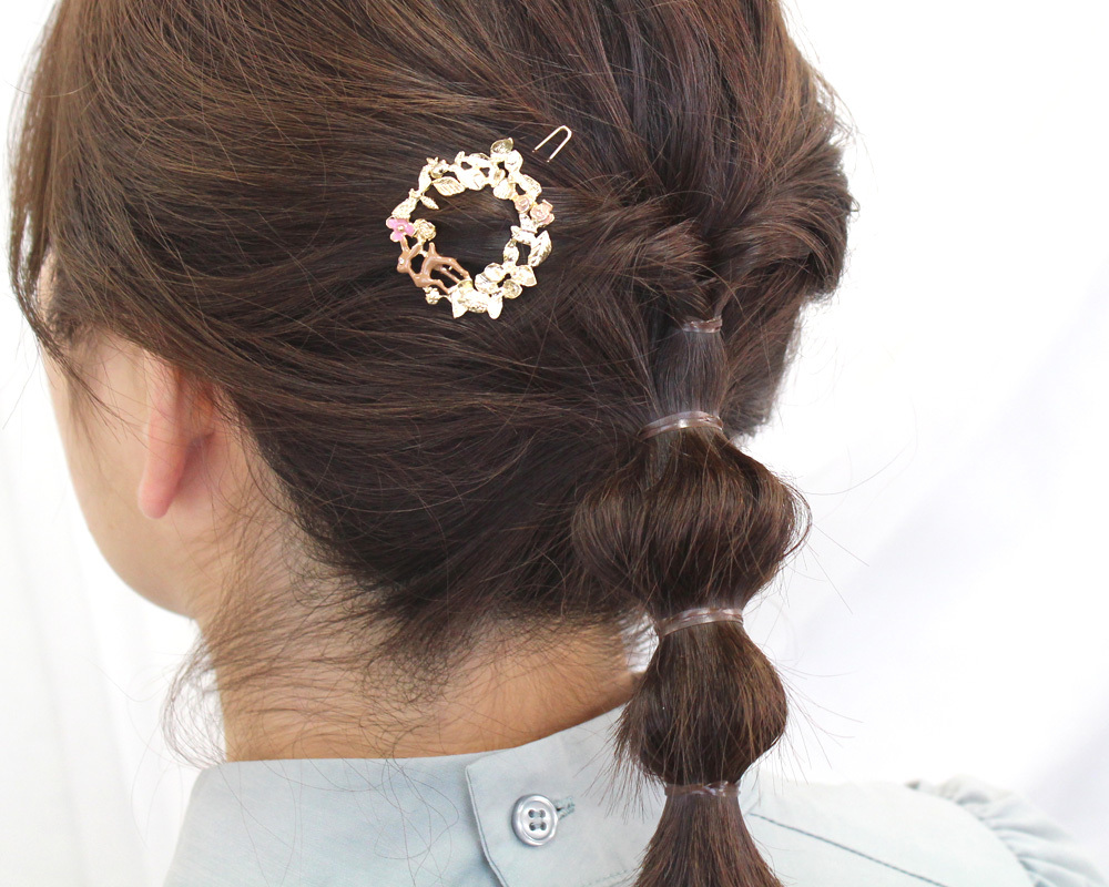 Luccica 森林鹿仔耳環/髮夾/戒指