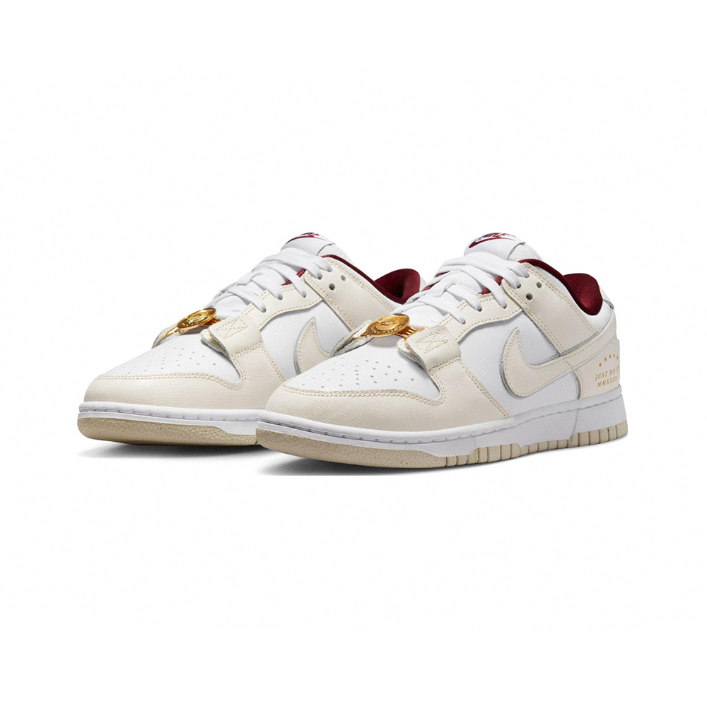 Nike Dunk Low Just Do It 新年 金幣 米白紅 DV1160-100