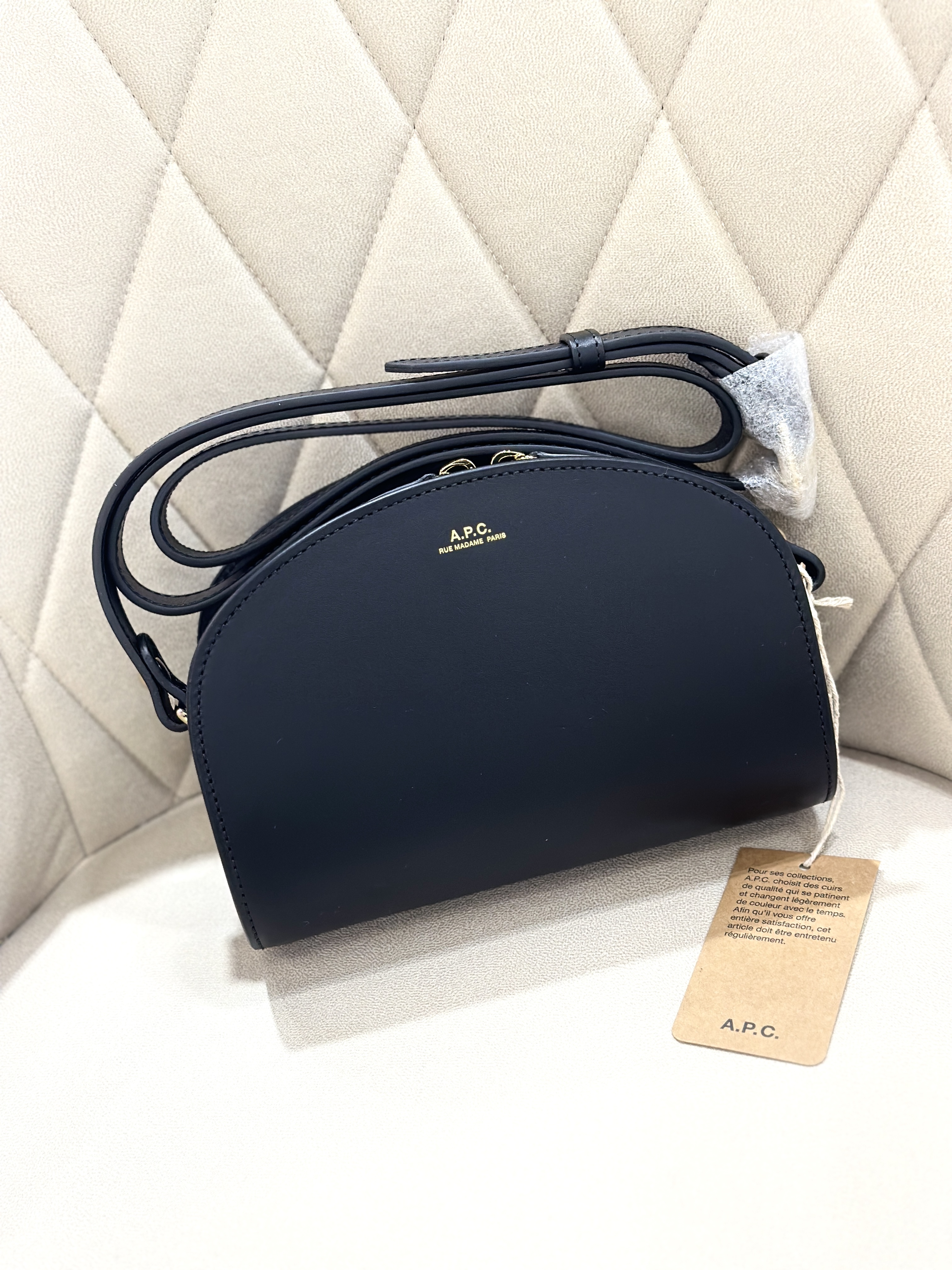 A.P.C Demi Lune Mini Bag