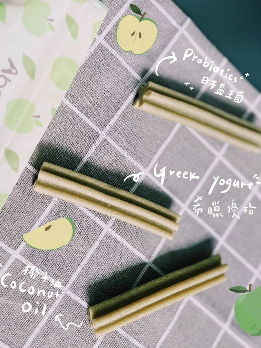 【Abao阿寶】水果優格 青蘋果啾啾棒｜富翁包