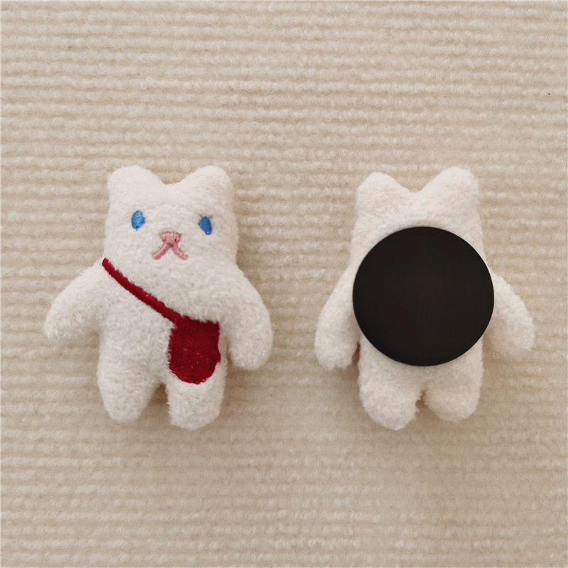 《1613》可愛全身毛絨小熊磁鐵