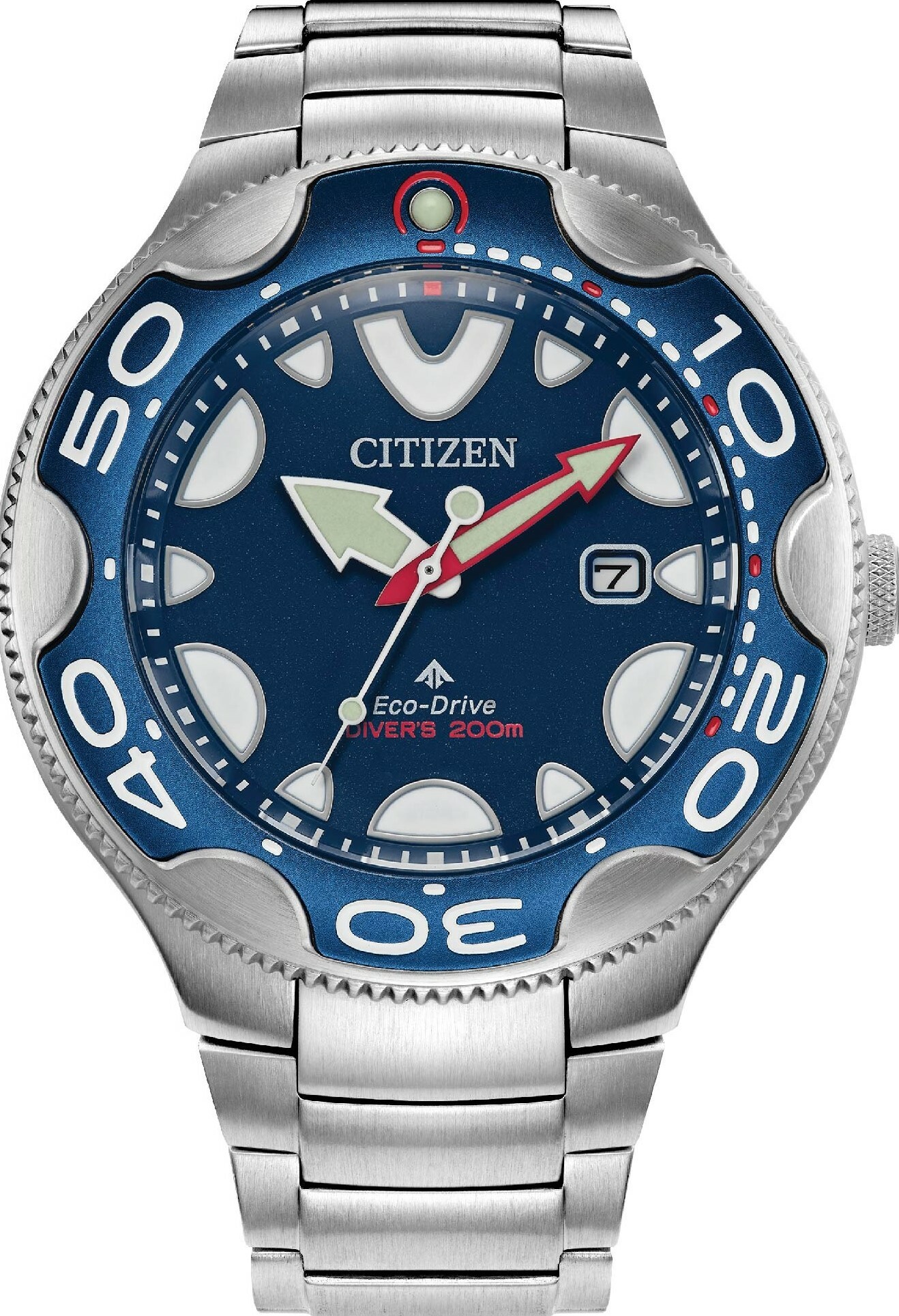 萬年鐘錶 - Citizen PROMASTER 星辰錶  PROMASTER 虎鯨限量光動能200米潛水錶  BN0231-52L  錶徑46MM