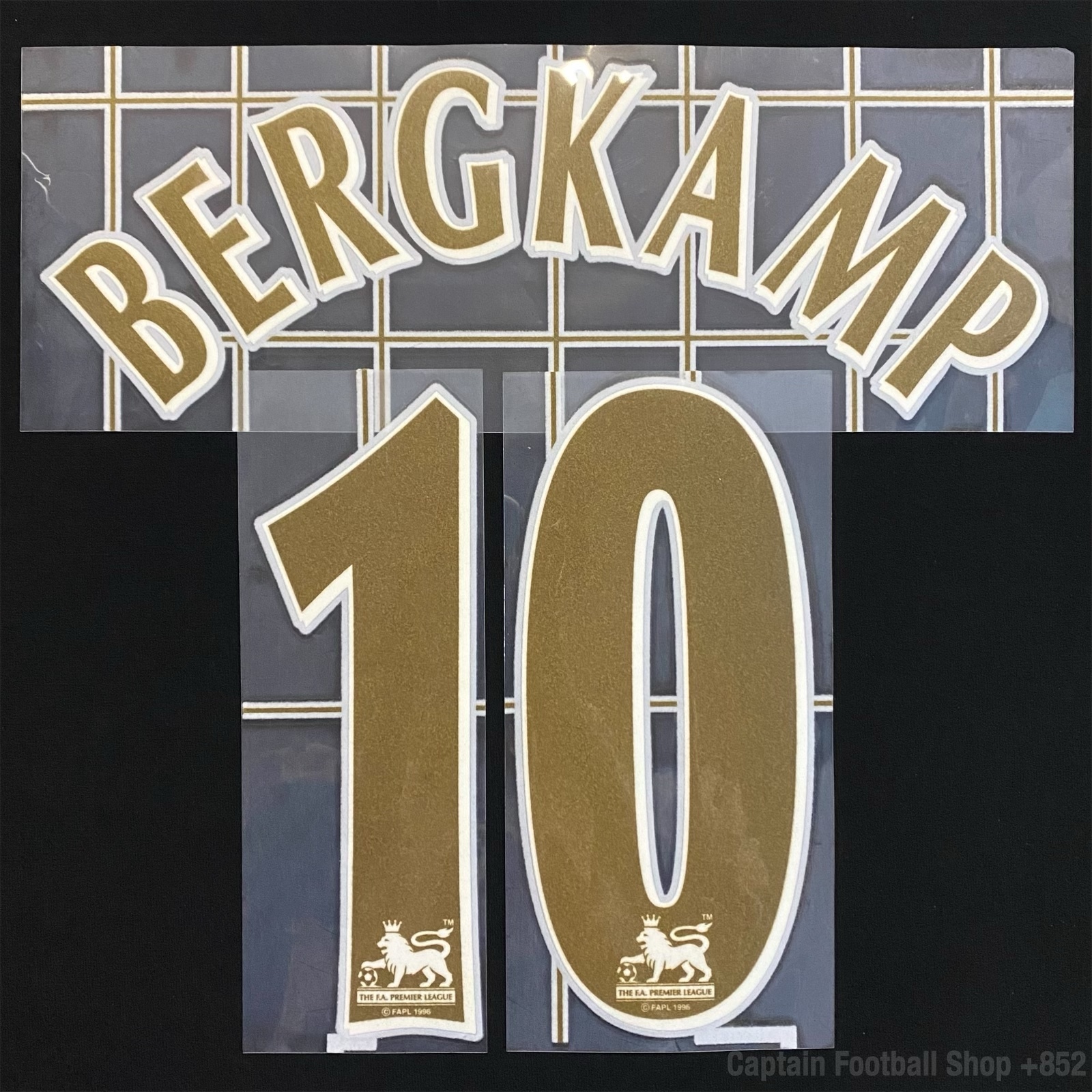 Official Arsenal 2005-2006 Highbury Home Nameset #10 BERGKAMP