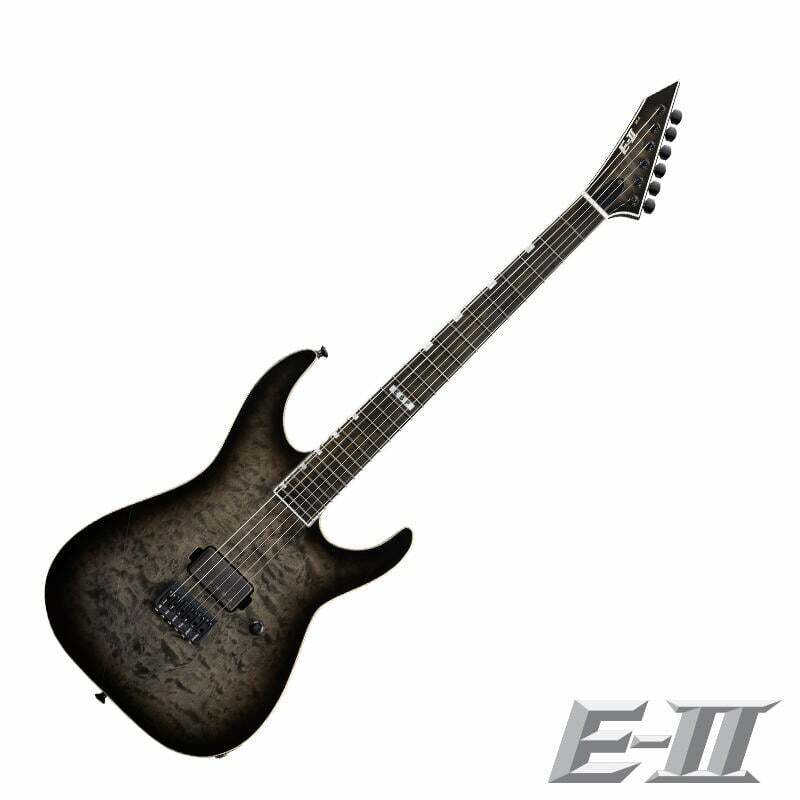 ESP E-II M-I THRU NT QM STBS 電吉他