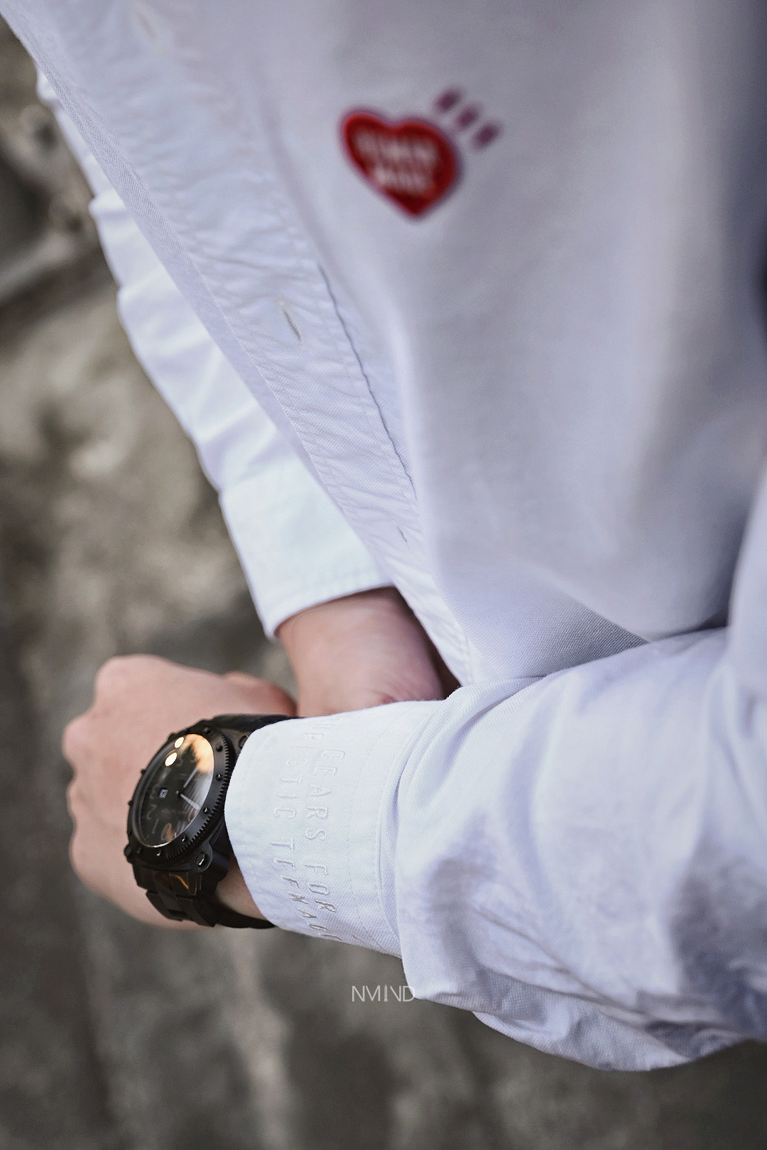 HUMAN MADE Oxford BD L/S Shirt 長袖襯衫 白