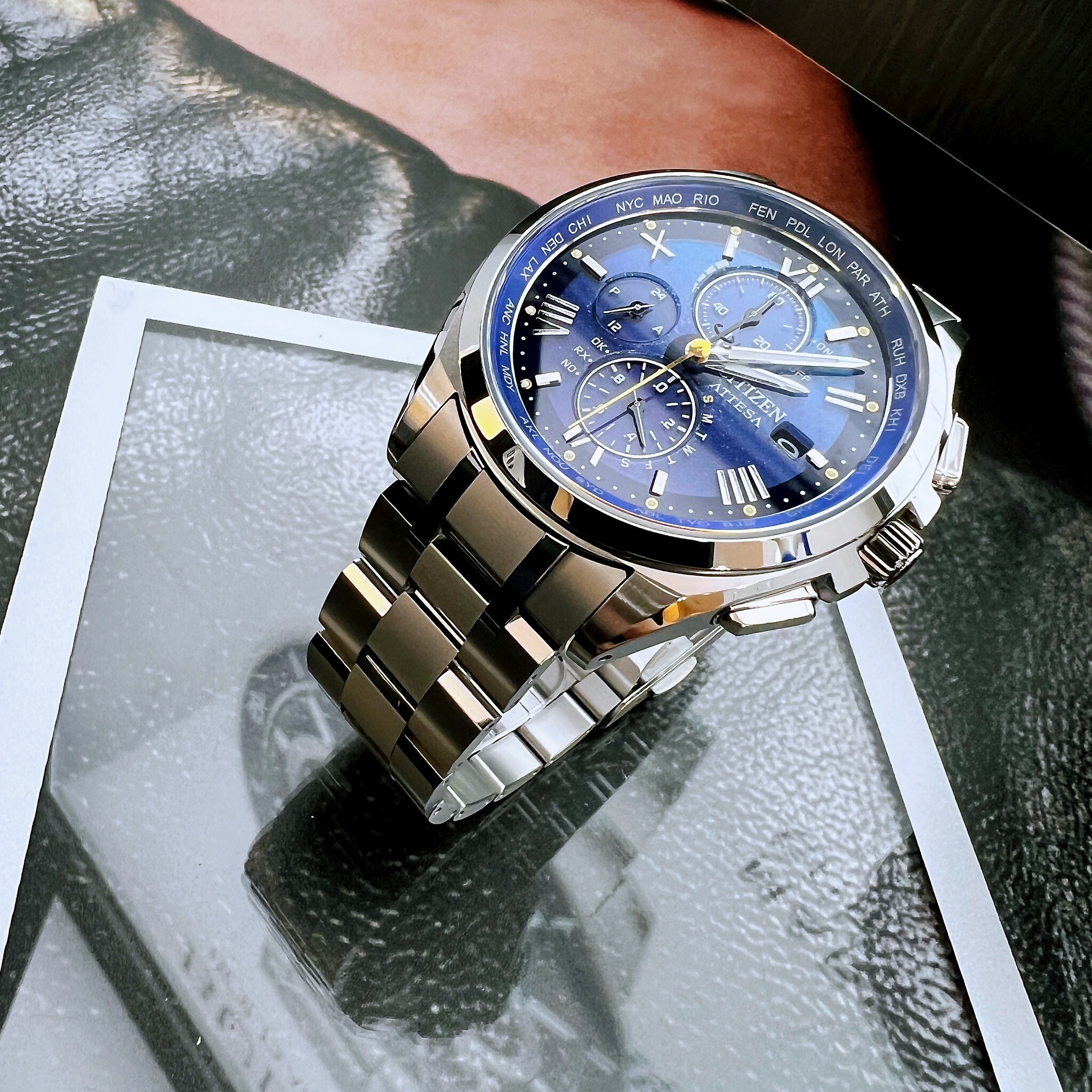 【CITIZEN 星辰】GENT'S 時尚男錶 AT8240-74L 41.5mm Modern Watch