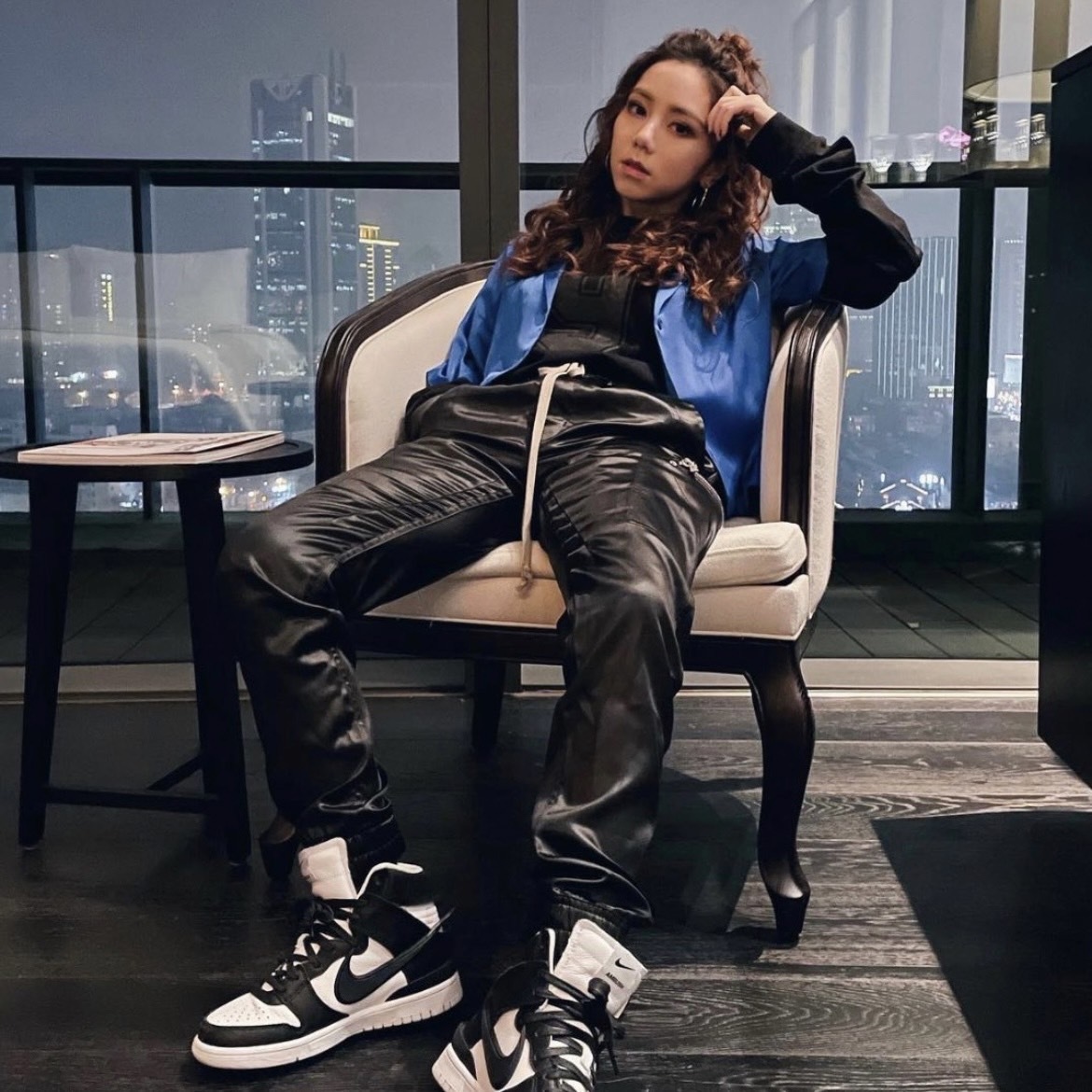 Ambush x Nike Dunk High "black" 黑白 高筒 聯名 限量款