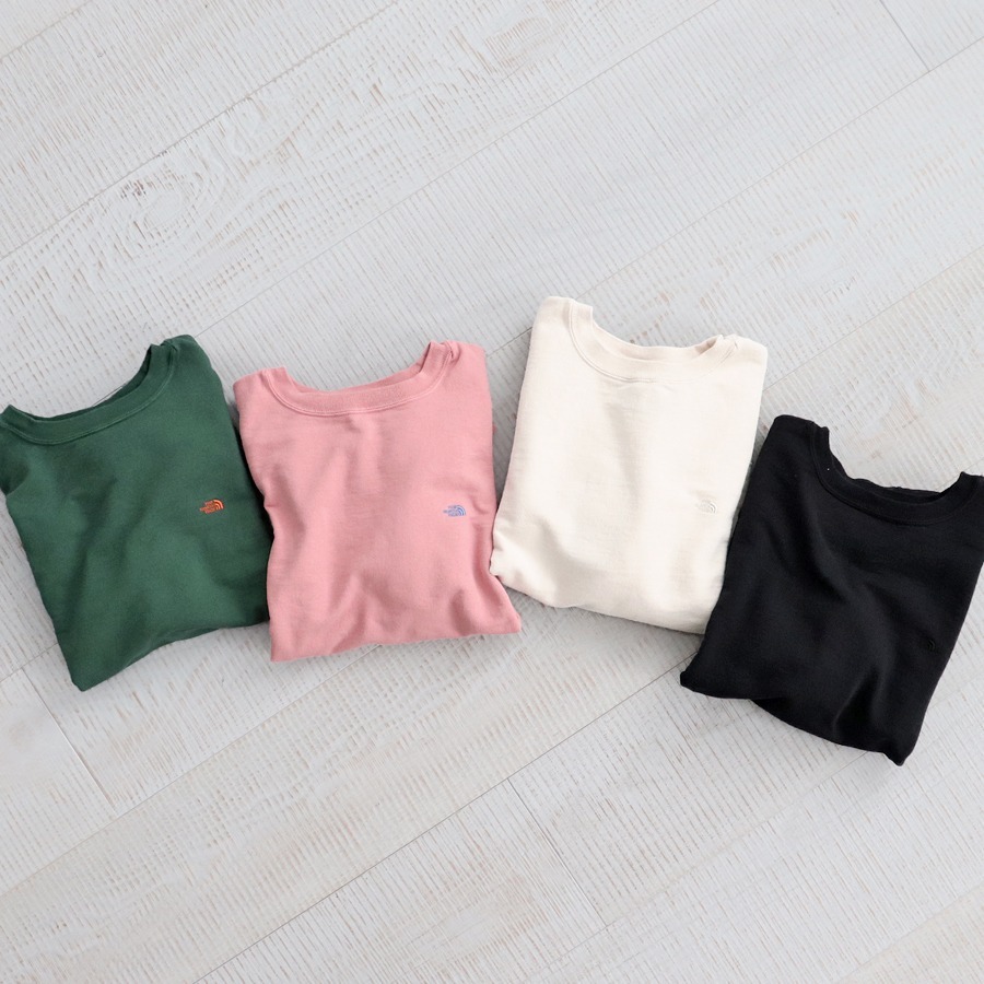 現貨┃日本製 TNF 紫標 Mountain Crew Neck Sweat 10oz 刺繡 大學T 衛衣