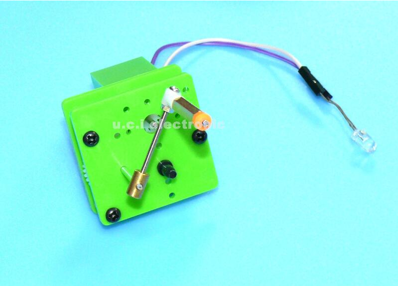 【UCI電子】(J-3) 手搖發電機S1 科學物理實驗套裝 DIY科技小製作