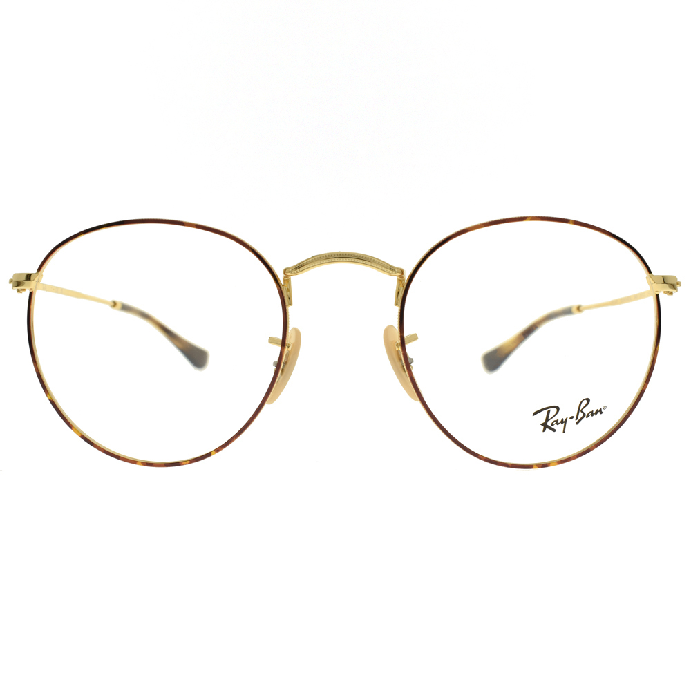 【RayBan】RB3447V 2945-50mm 復古圓框光學眼鏡♣