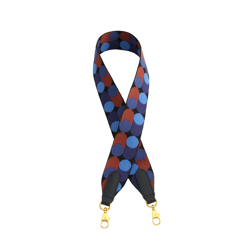 手工坊h家包包肩帶伊芙琳改造帆布包帶波點斜挎帶子單買配件