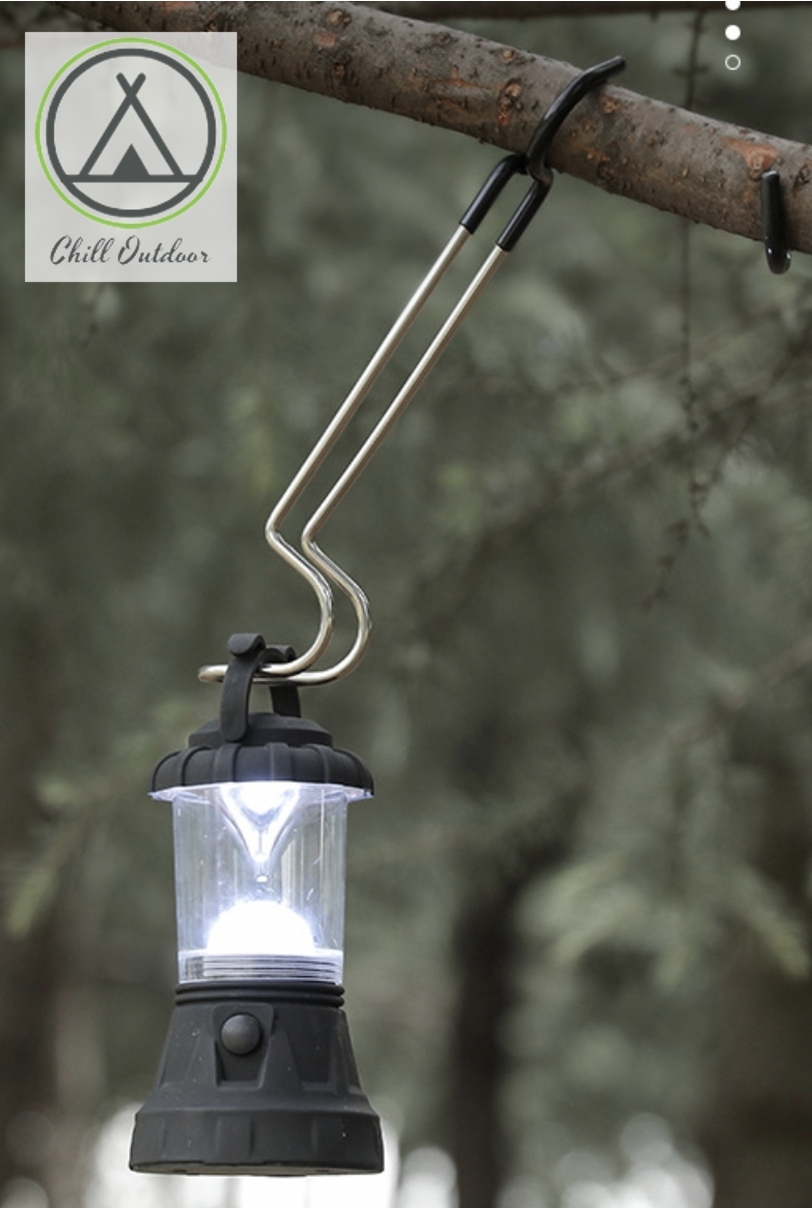 不鏽鋼豬尾巴夾型燈勾－(加強款)