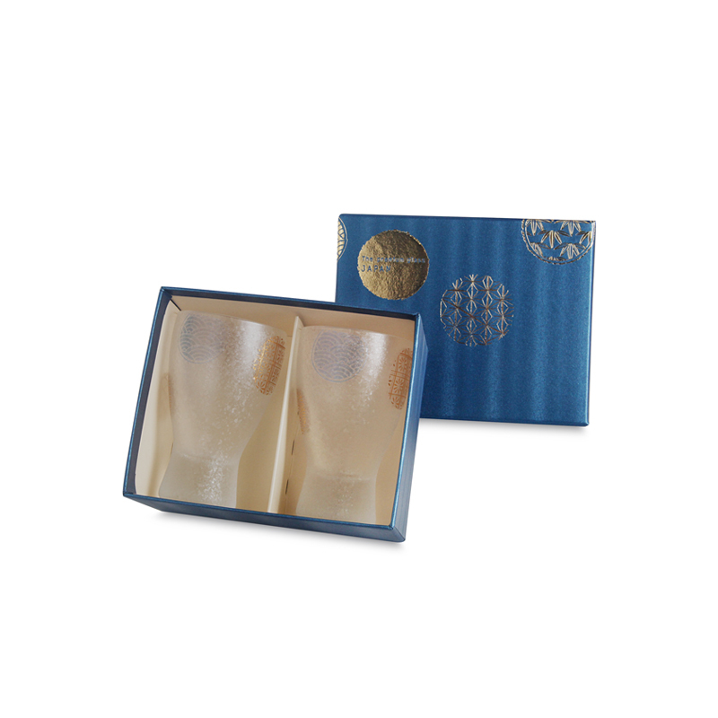 日本ADERIA 磨砂玻璃清酒杯套裝-丸紋 -S-6210