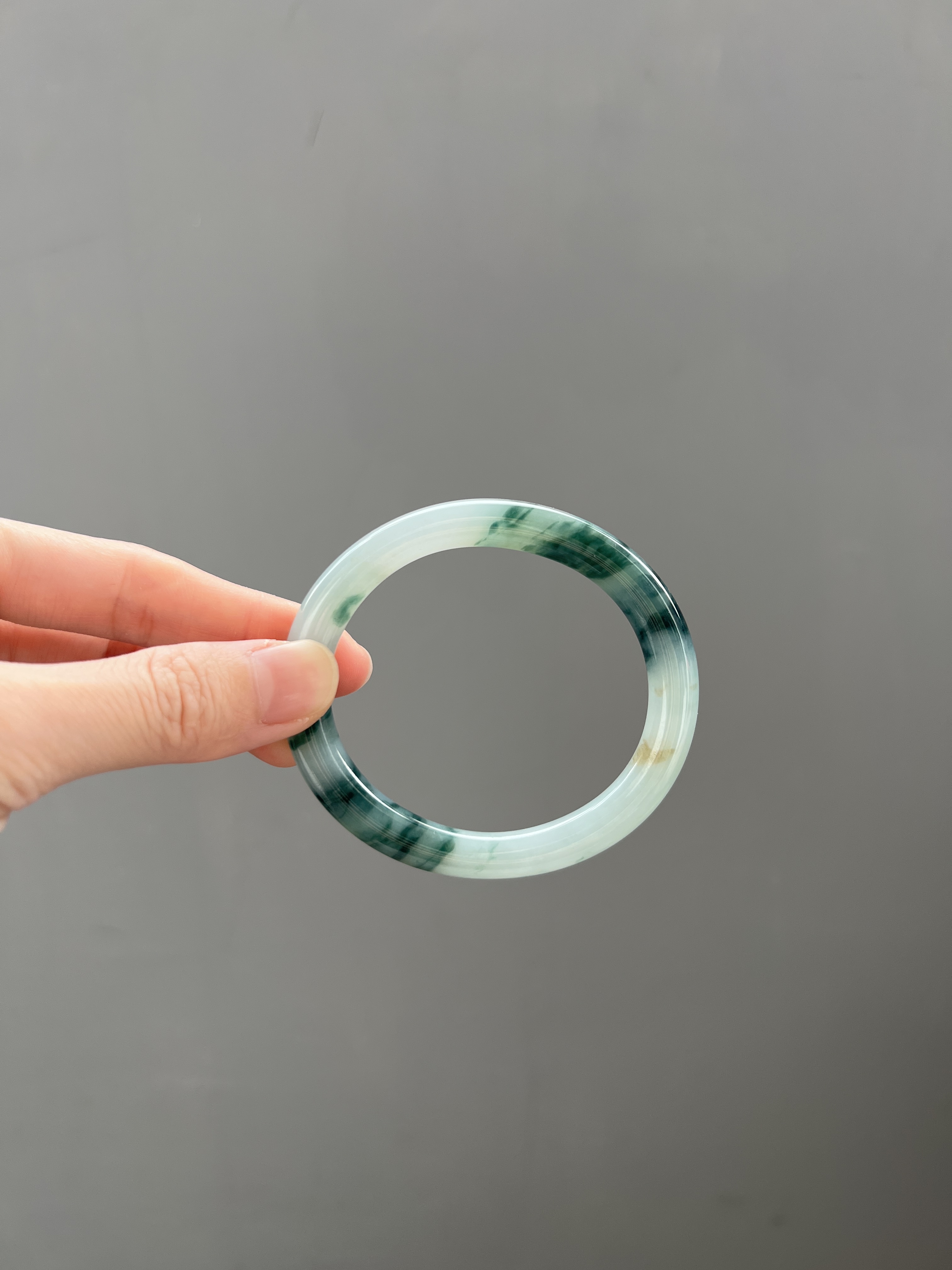 正冰種藍花灑金貴圓