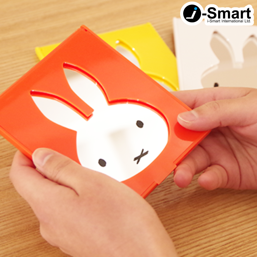 Hashy-Miffy大頭摺鏡(紅色/黃色/白色)