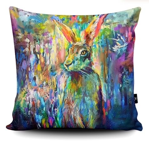 WRAPTIOUS｜手工抱枕｜  林地野兔