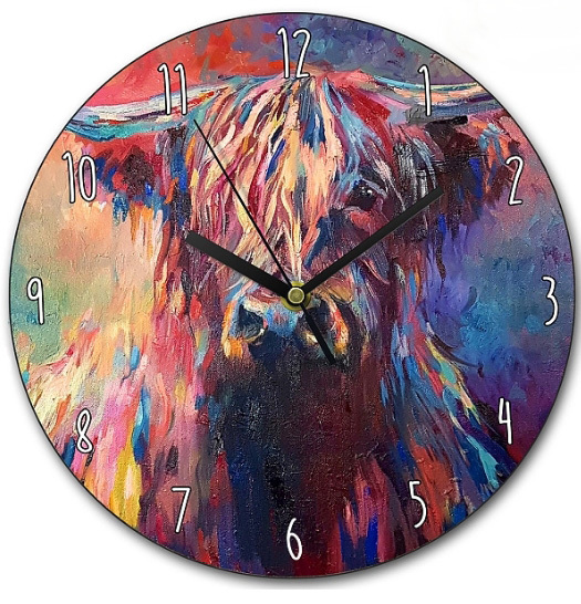 WRAPTIOUS｜英國手工木鐘｜  高地牛