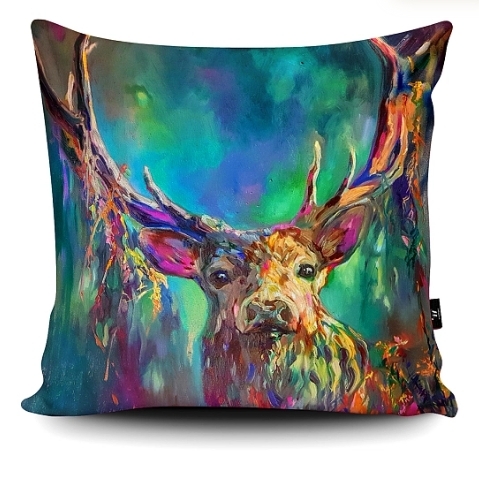 WRAPTIOUS｜手工抱枕｜  林地雄鹿