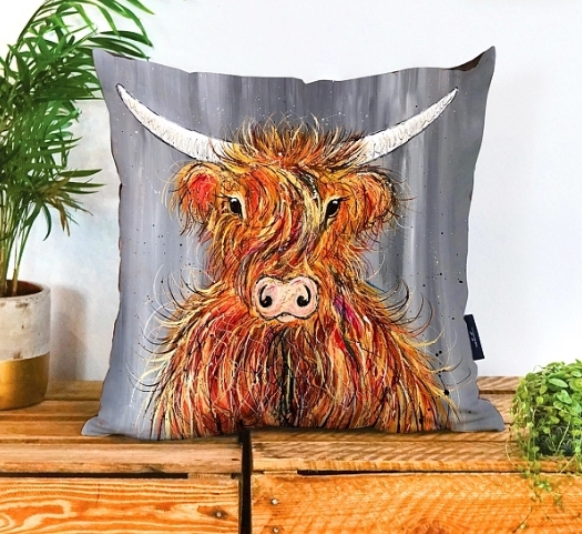 WRAPTIOUS｜手工抱枕｜  風行高原牛