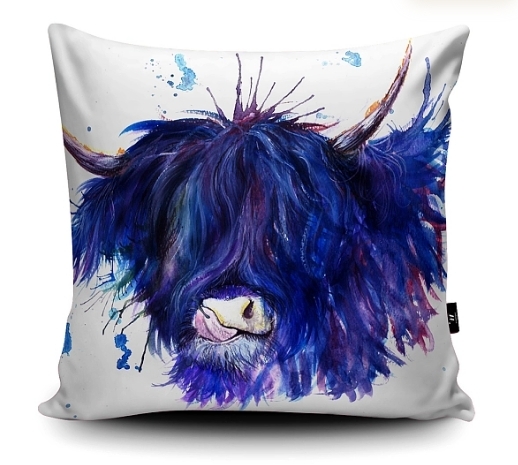 WRAPTIOUS｜手工抱枕｜  潑墨高原牛