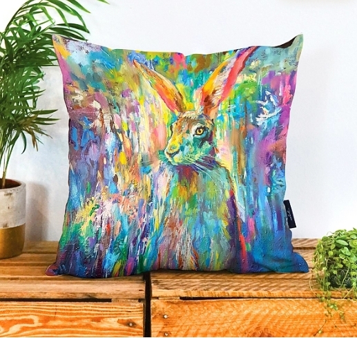 WRAPTIOUS｜手工抱枕｜  林地野兔