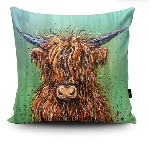 WRAPTIOUS｜手工抱枕｜  雛菊高地牛