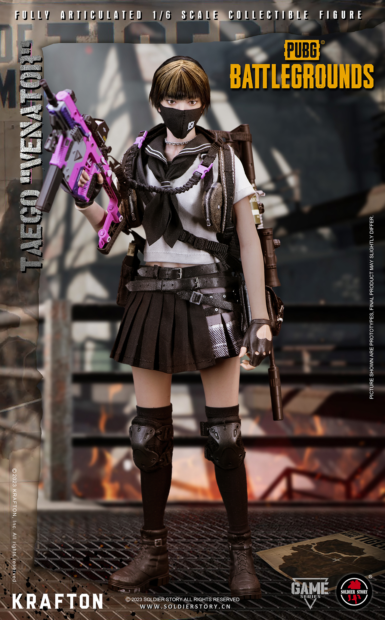 Soldier Story : 1/6 SSG-007 絕地求生 泰戈地圖 維納托