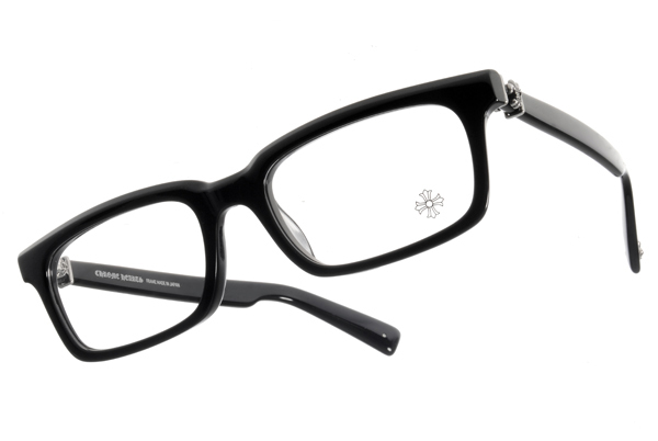 【Chrome Hearts】PONTIFASS BK 方框光學眼鏡#經典LOGO