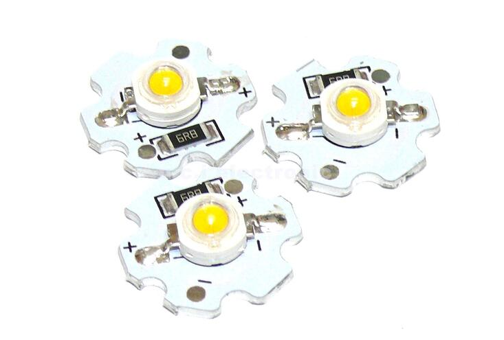 【UCI電子】(D-26) 1w流明5V高亮貼片 LED燈珠 六角梅花板 大功率led光源帶鋁基板燈珠