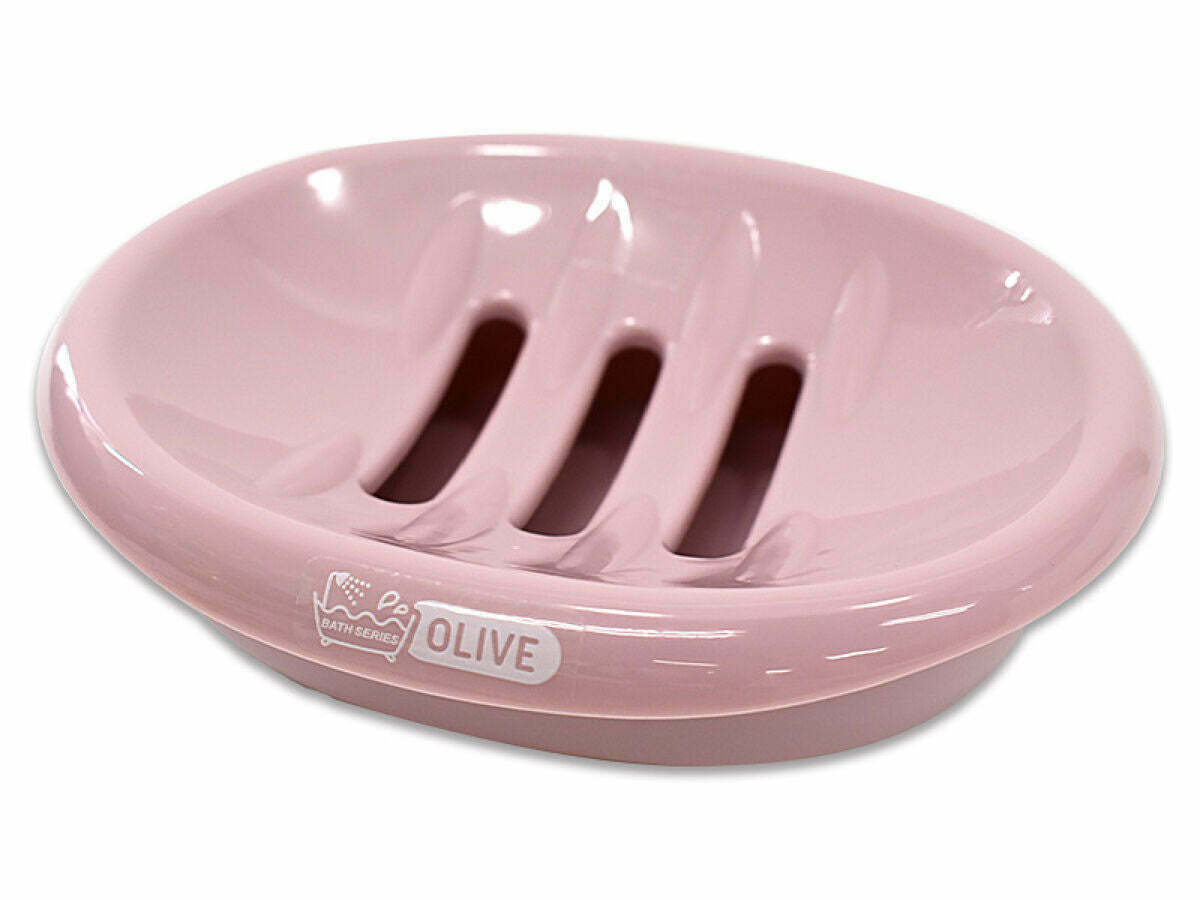 OLIVE肥皂盒/黎明粉 橢圓型13.3x3.5x10.6cm