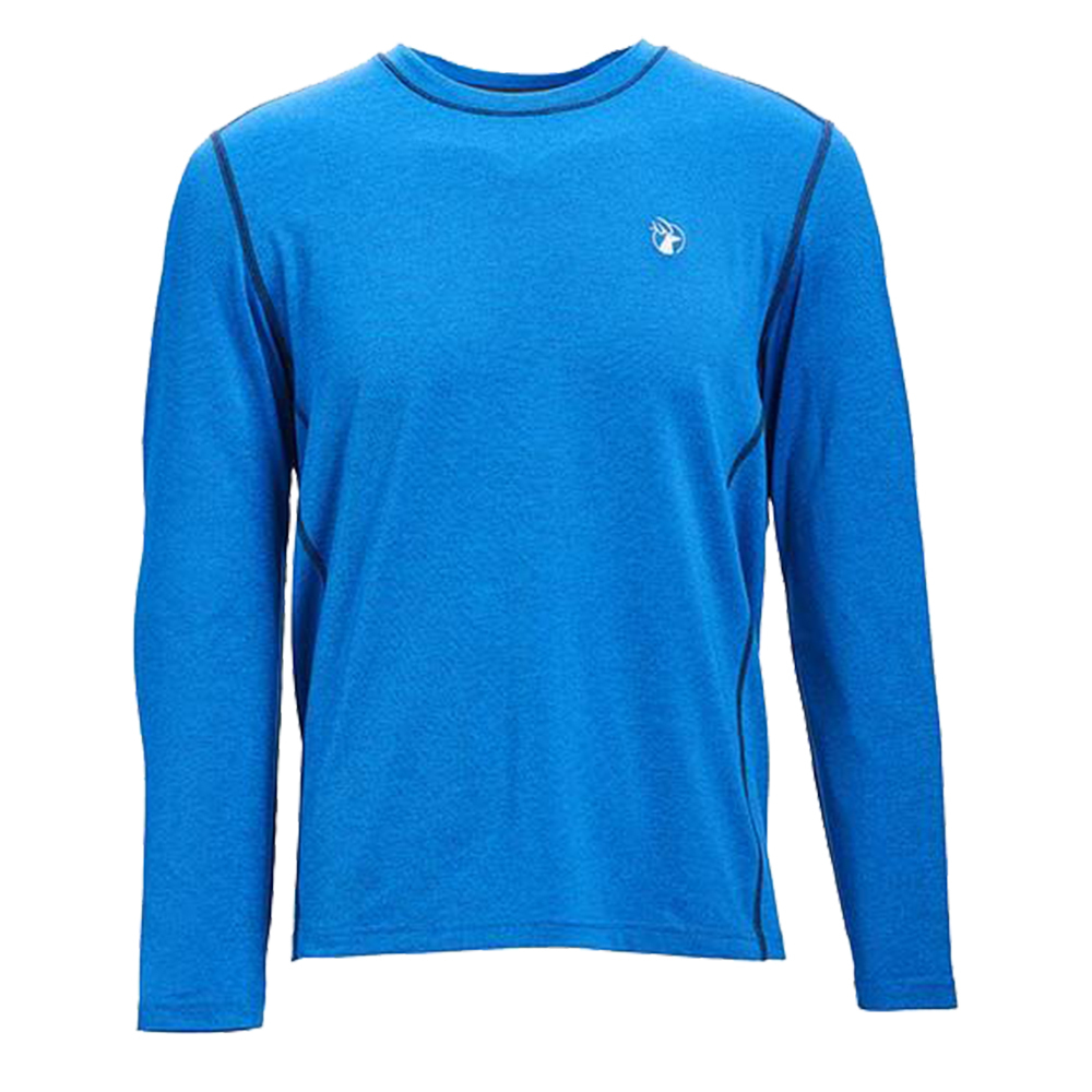 Wildland 荒野 0A71650 圓領雙色抗UV長袖上衣 男款 (4色) 四向彈性/抗UV/3M吸濕快排/休閒登山 11W71650