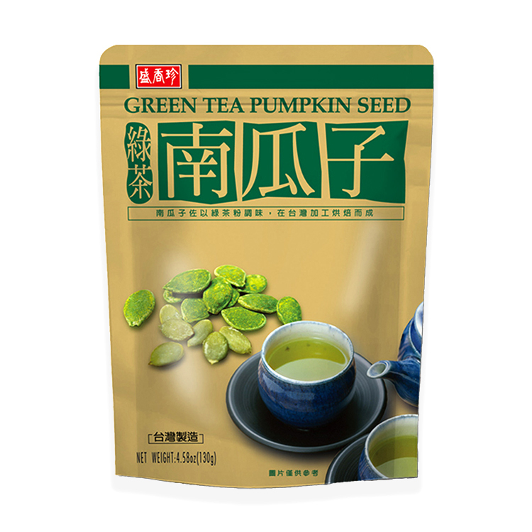 盛香珍 - 南瓜子150g/綠茶南瓜子 130g（EXP:4-17）