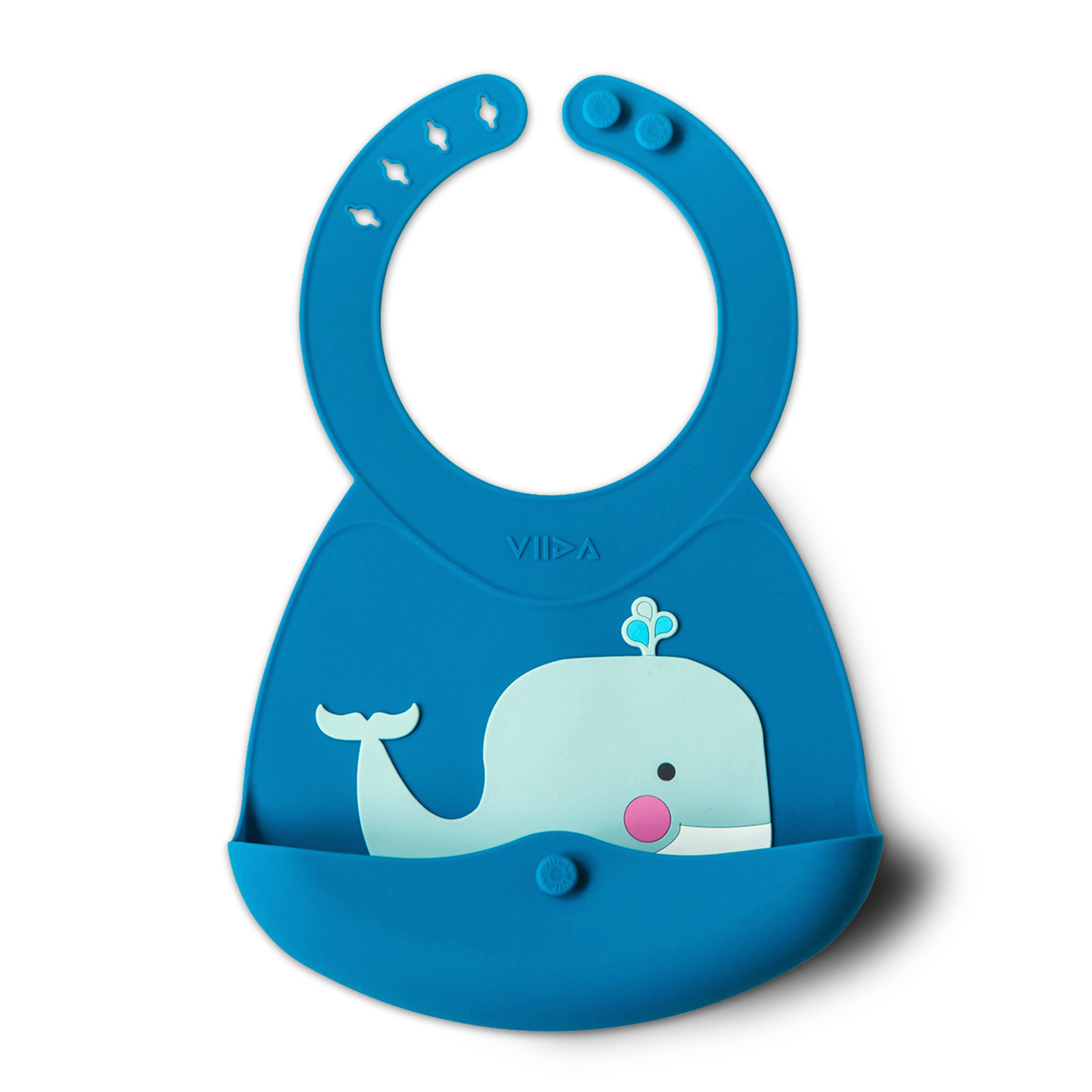 VIIDA - JOY Series Baby Bib (whale) 6m-3yrs