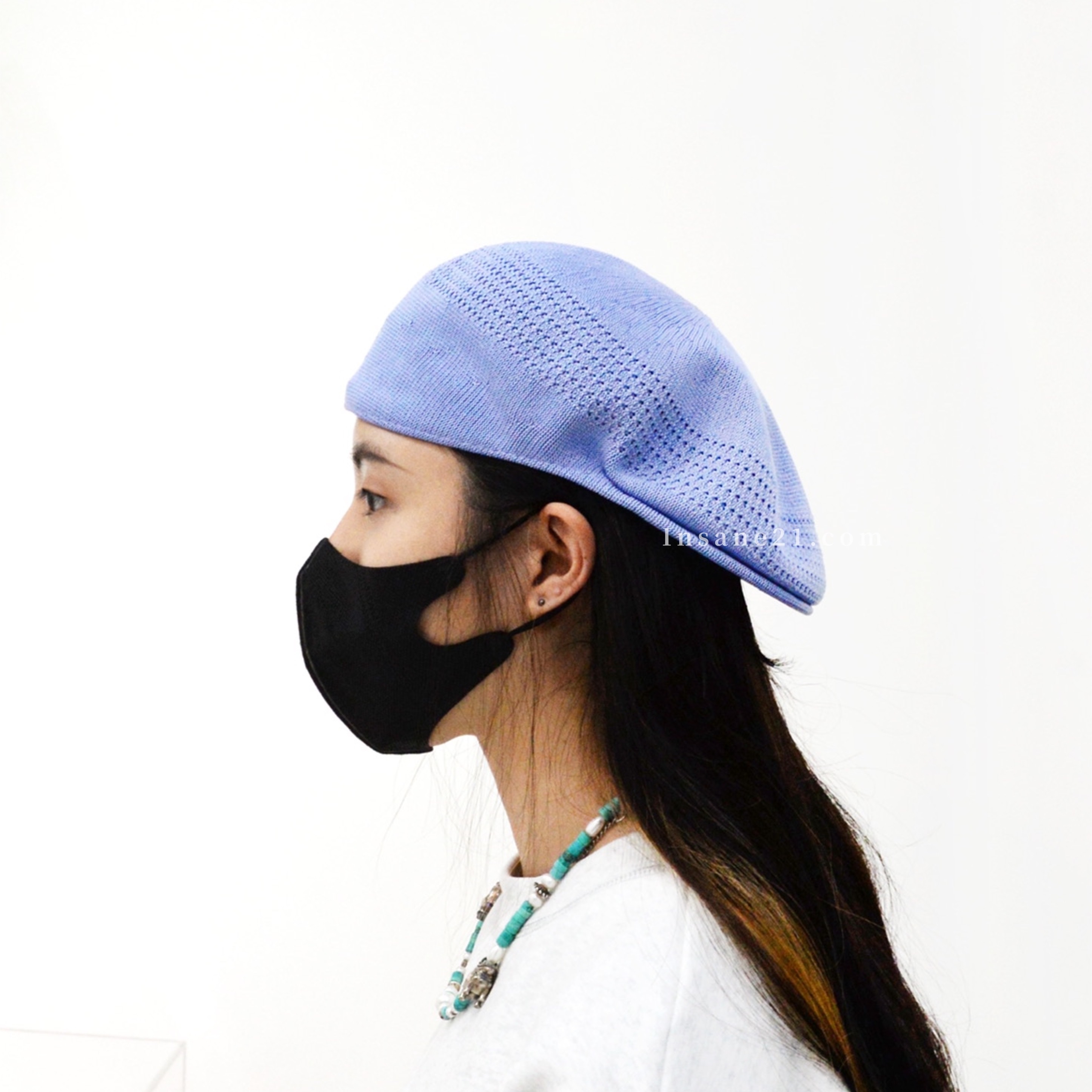 KANGOL 鴨舌帽 藍紫色 Tropic 504 Ventair