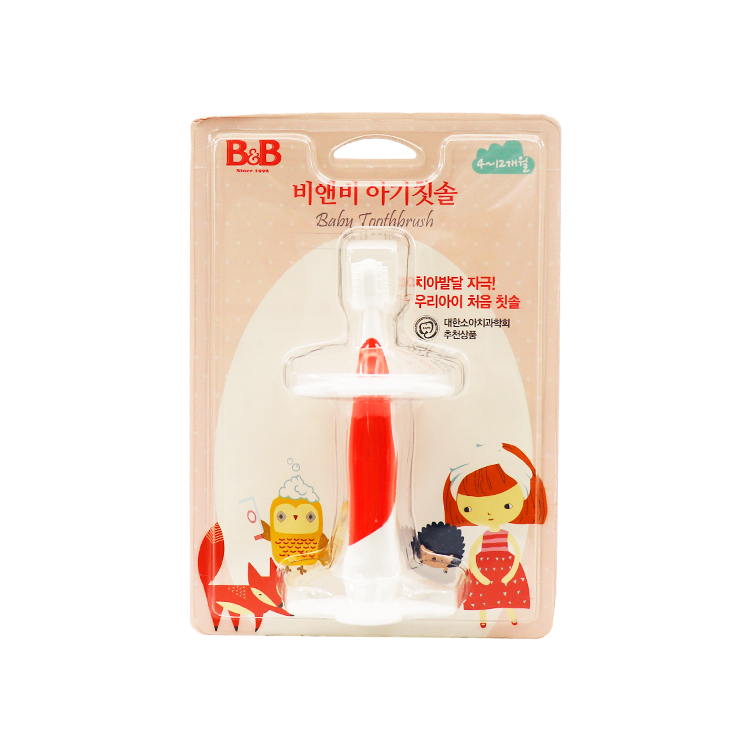 B&B Muaa嬰幼兒訓練牙刷 *4-12m