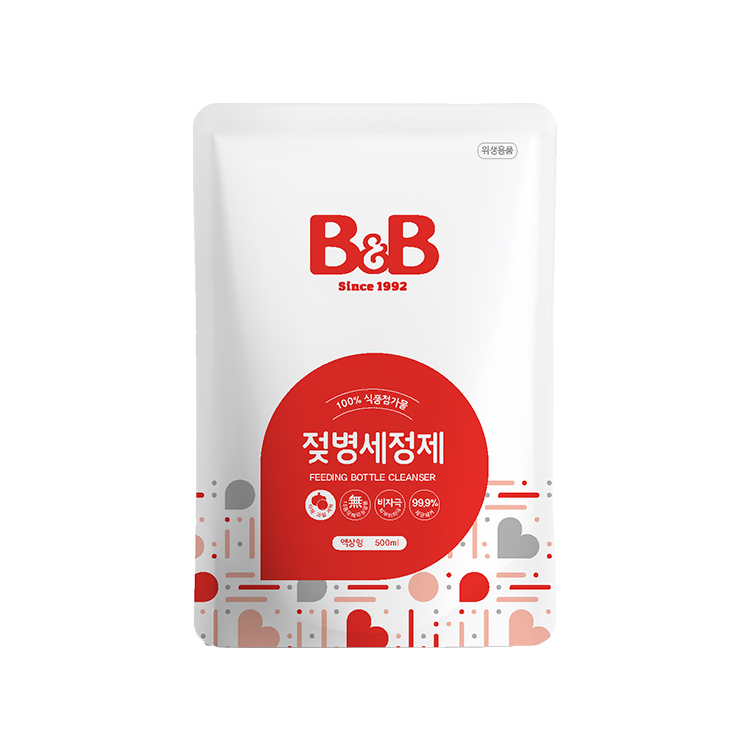 B&B 奶瓶清潔液-補充裝 500ml