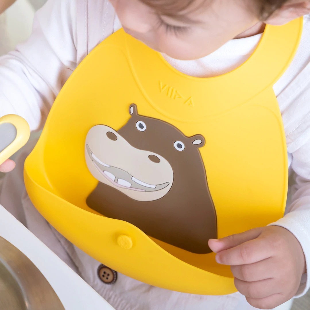 VIIDA - Joy Series Baby Bib (Hardy Lemon Yellow)