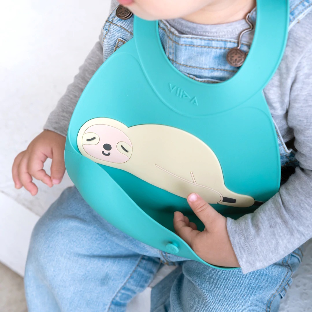 VIIDA - Joy Series Baby Bib (Solon Lucite Green)