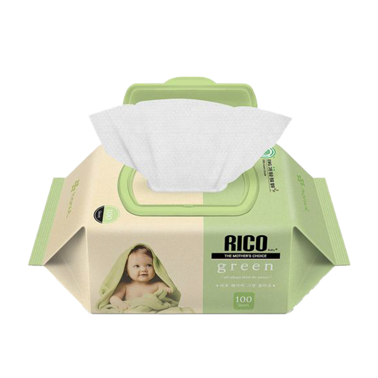 Rico-Baby green wet wipes 100s *EWG Green